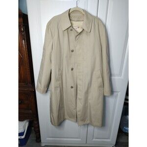Stanley Blacker Classic Lined Trench Coat 38 Reg